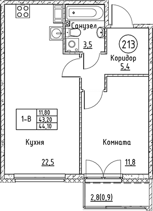 Планировка квартиры