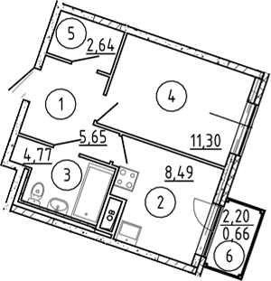Планировка квартиры
