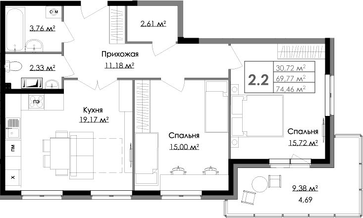 Планировка квартиры