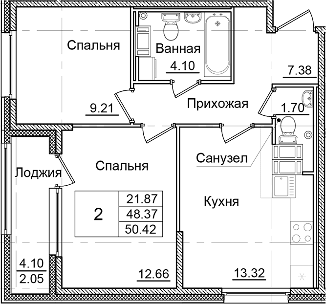 Планировка квартиры