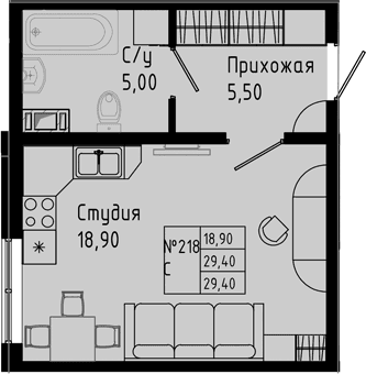 Планировка квартиры
