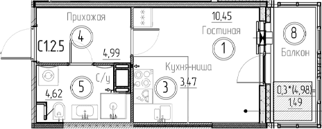 Планировка квартиры