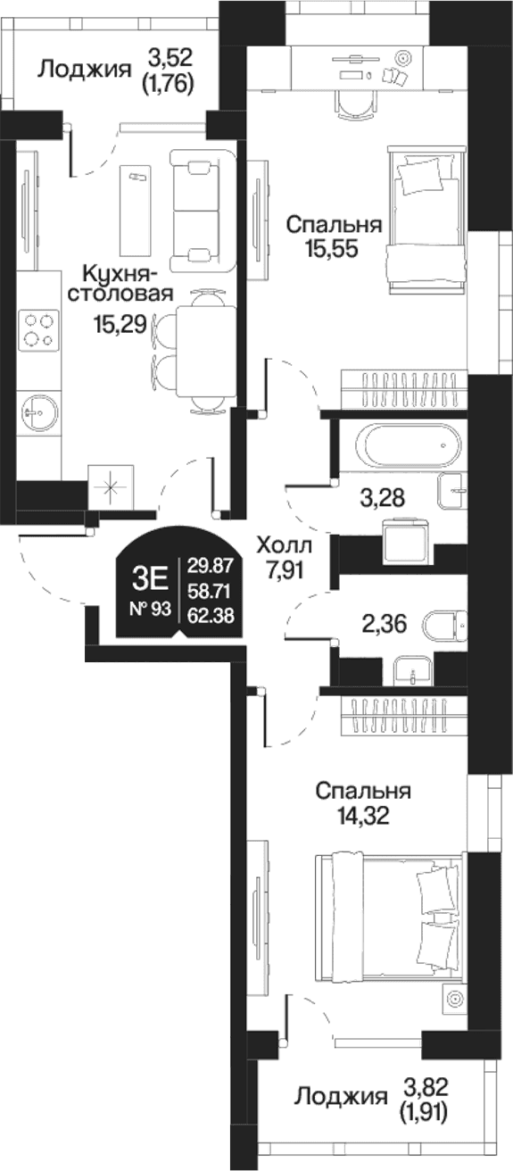 Планировка квартиры