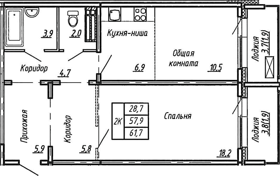 Планировка квартиры
