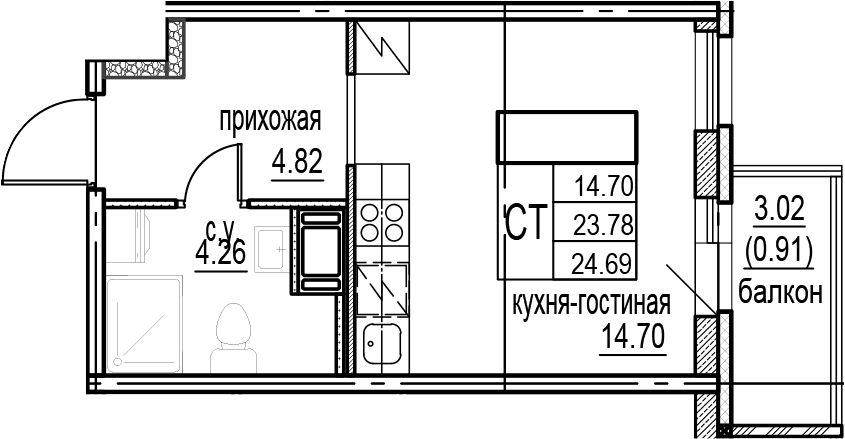 Планировка квартиры