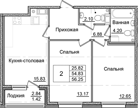 Планировка квартиры