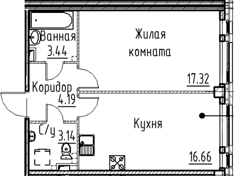 Планировка квартиры
