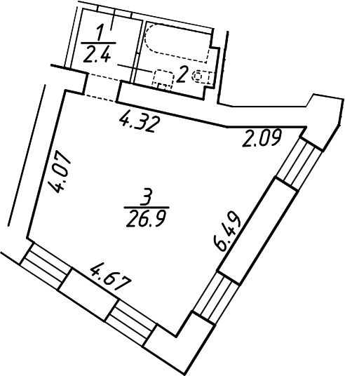 Планировка квартиры