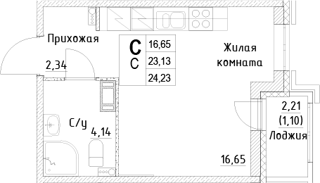Планировка квартиры