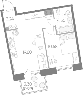 Планировка квартиры
