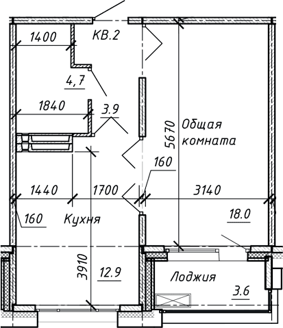 Планировка квартиры