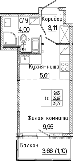Планировка квартиры