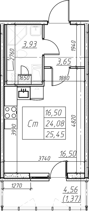 Планировка квартиры