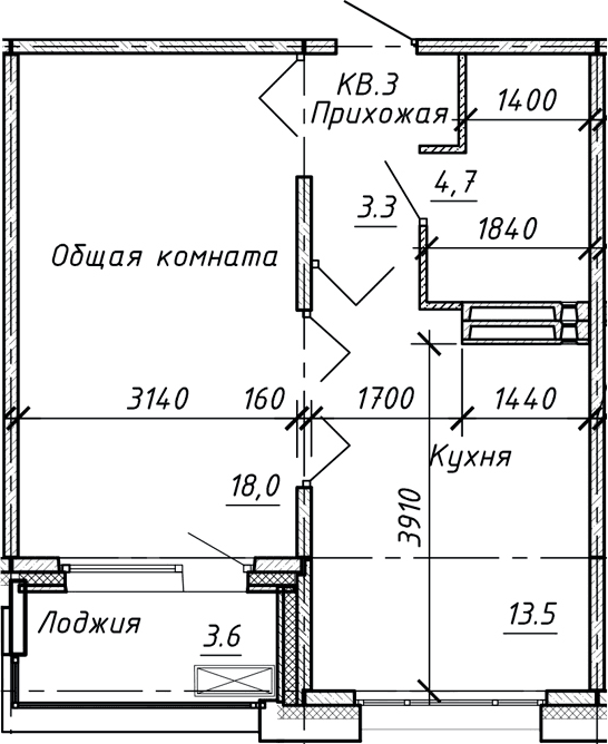 Планировка квартиры