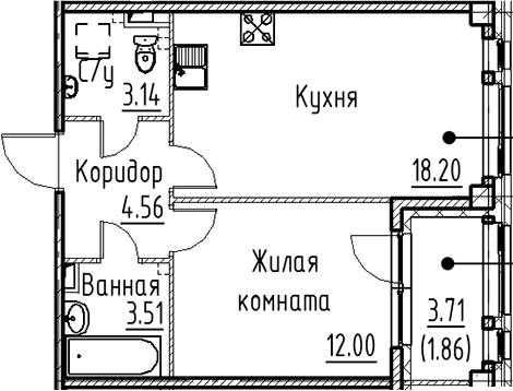 Планировка квартиры