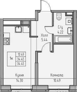 Планировка квартиры