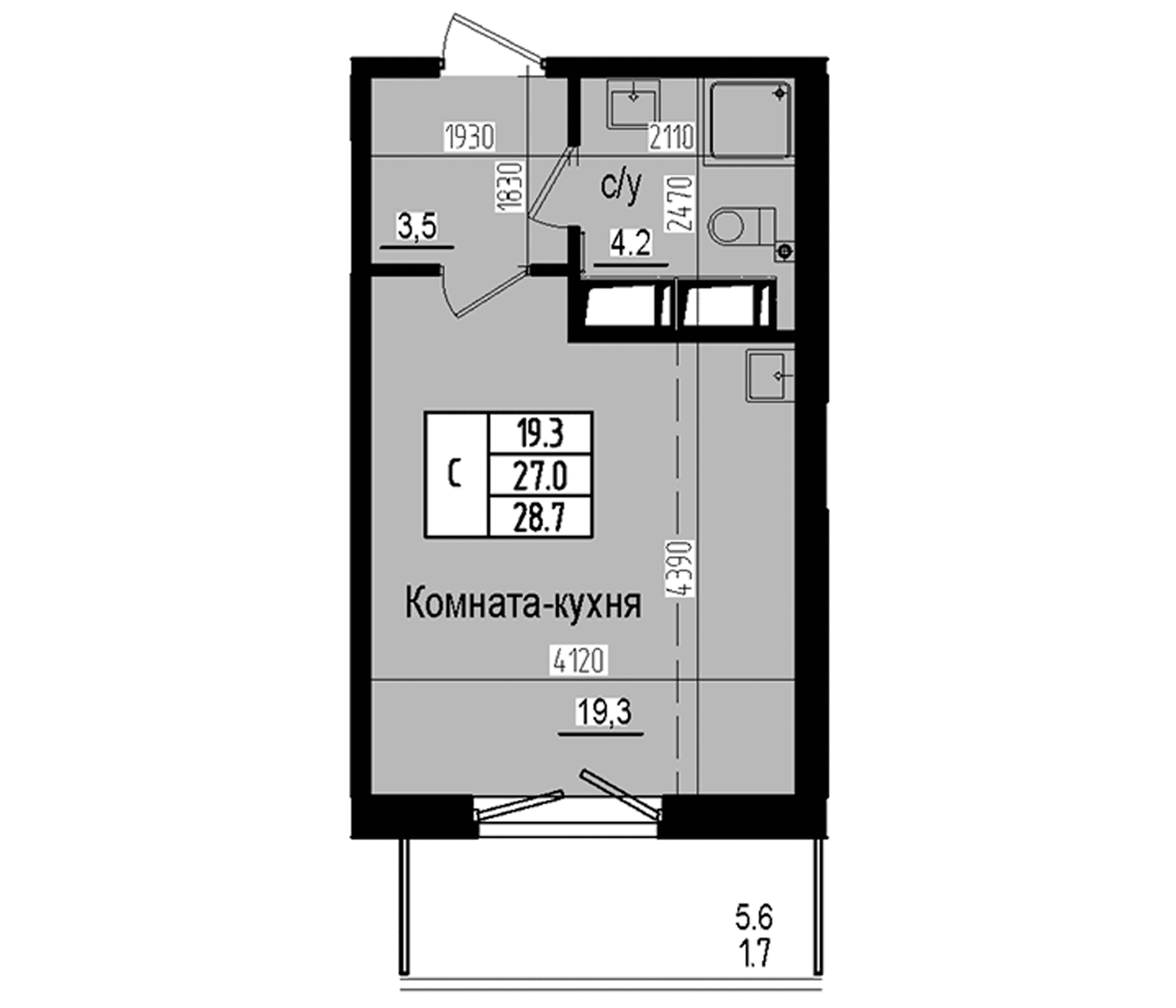 Планировка квартиры