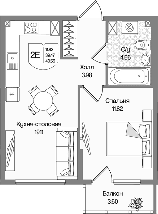 Планировка квартиры