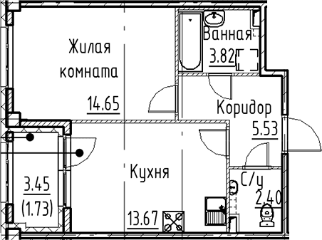 Планировка квартиры