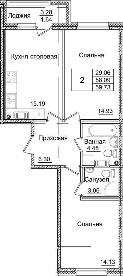 Планировка квартиры