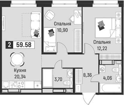 Планировка квартиры