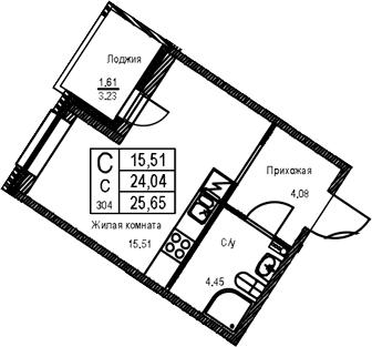 Планировка квартиры