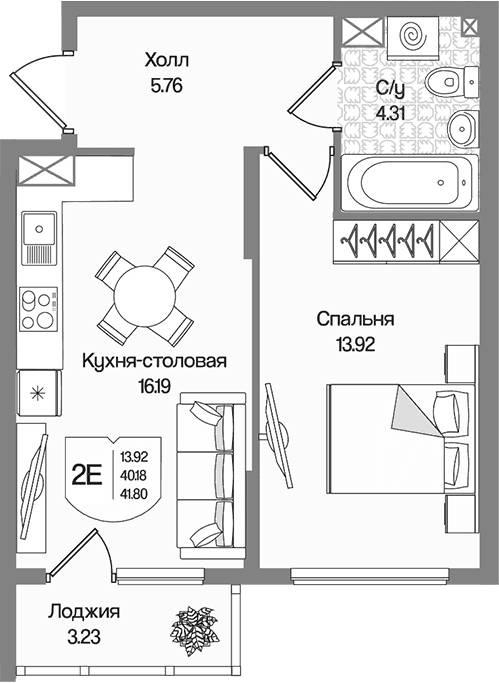 Планировка квартиры