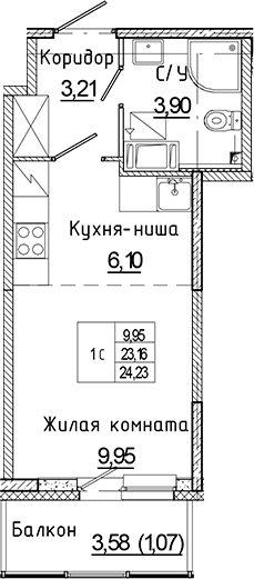Планировка квартиры