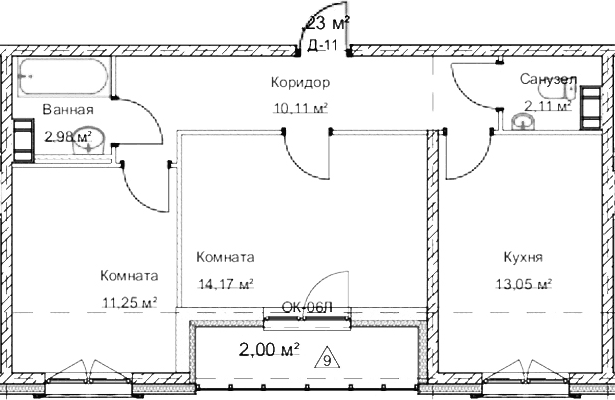 Планировка квартиры