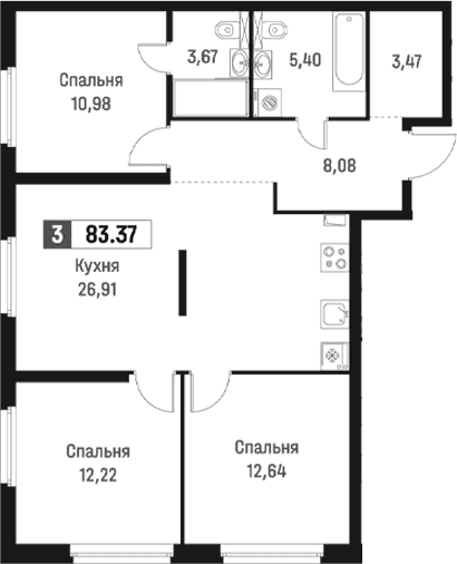 Планировка квартиры