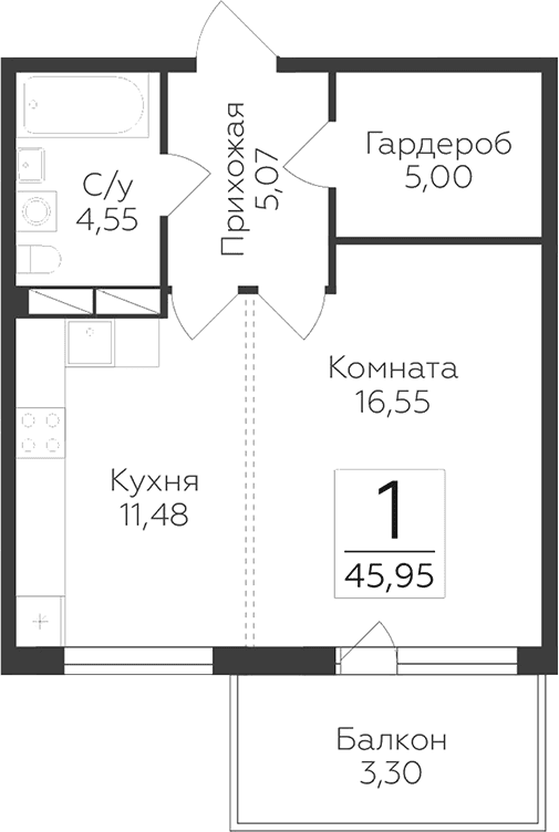 Планировка квартиры