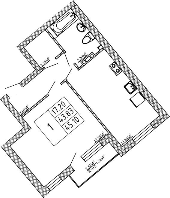 Планировка квартиры