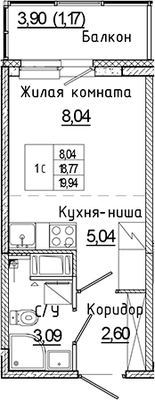 Планировка квартиры