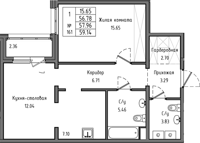 Планировка квартиры