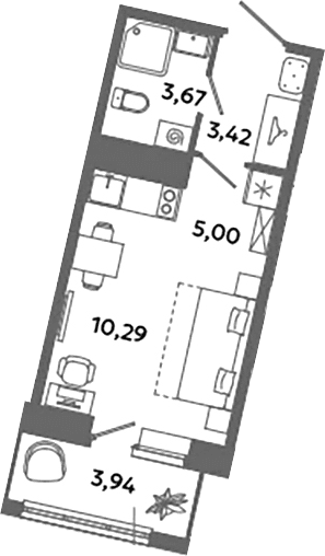 Планировка квартиры