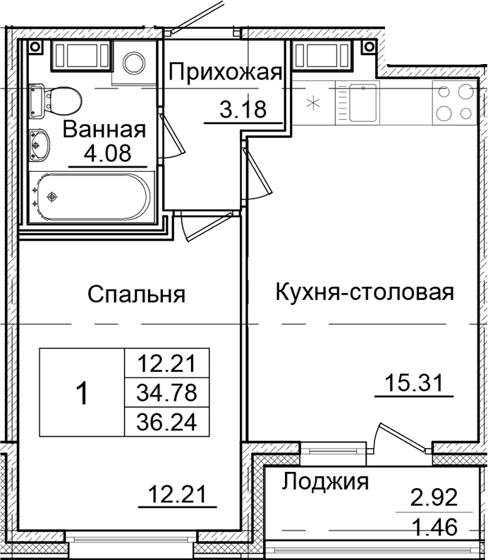 Планировка квартиры