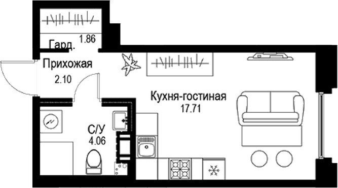Планировка квартиры