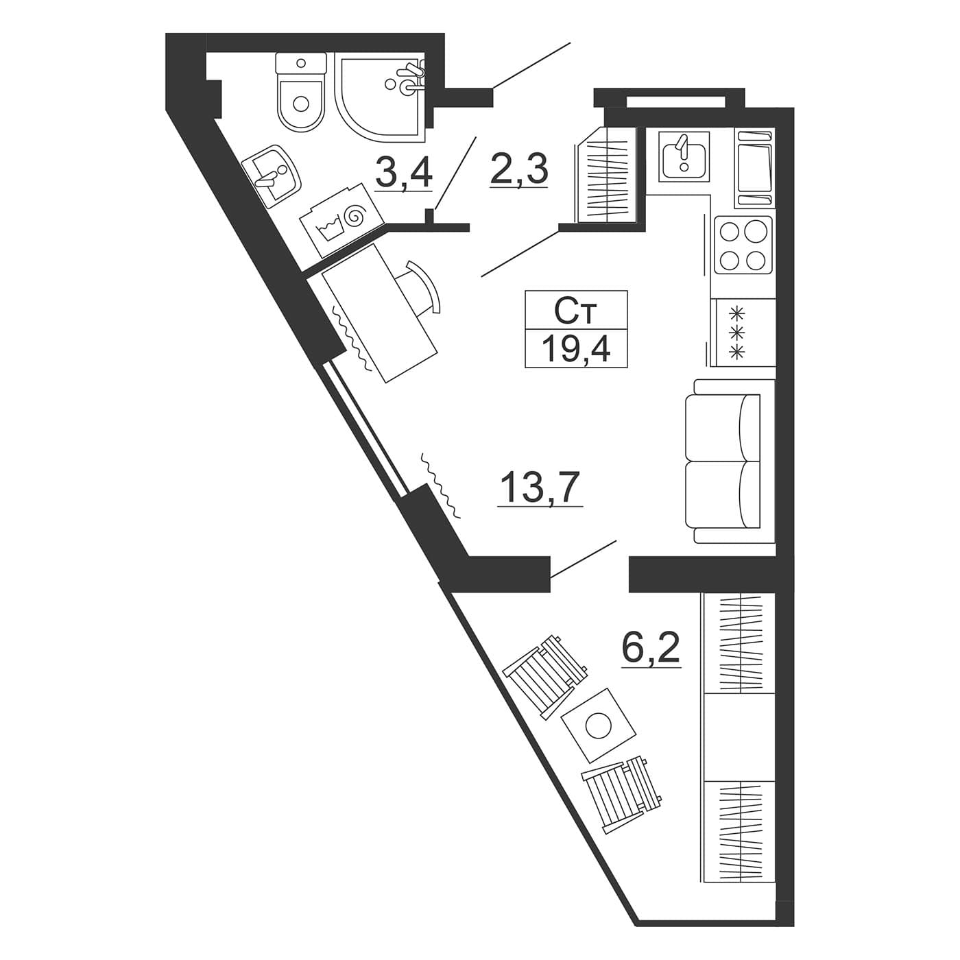 Планировка квартиры