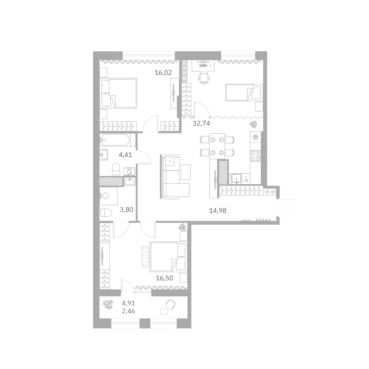 Планировка квартиры