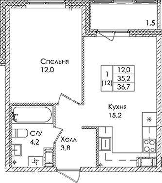 Планировка квартиры