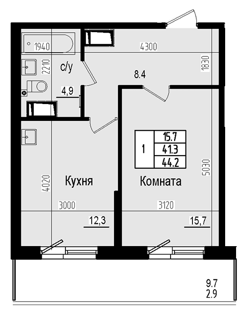 Планировка квартиры