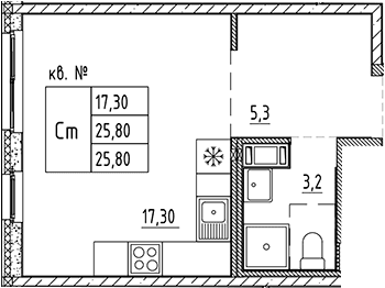 Планировка квартиры