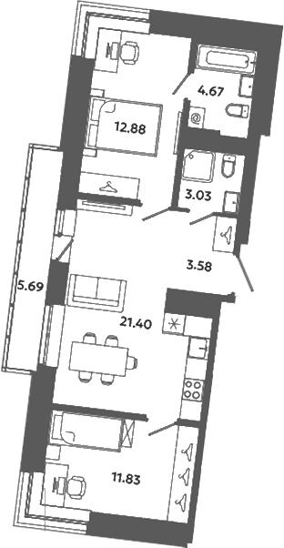 Планировка квартиры