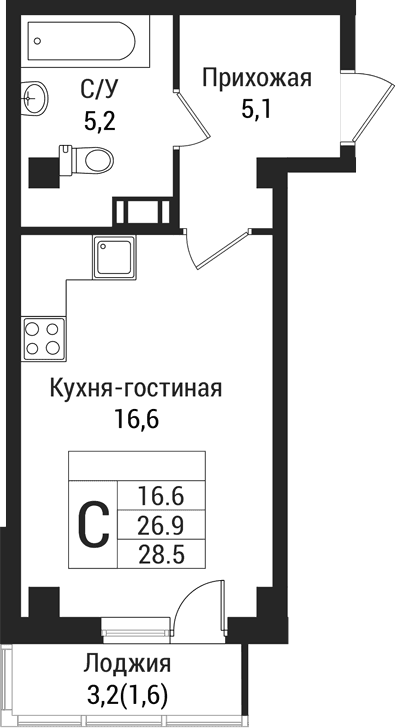 Планировка квартиры