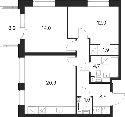 Планировка квартиры