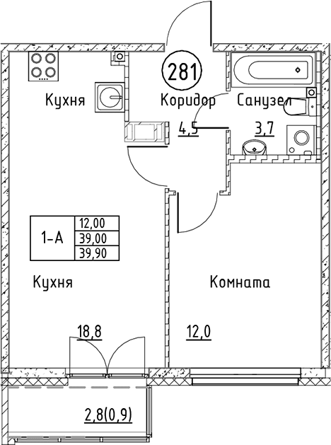 Планировка квартиры