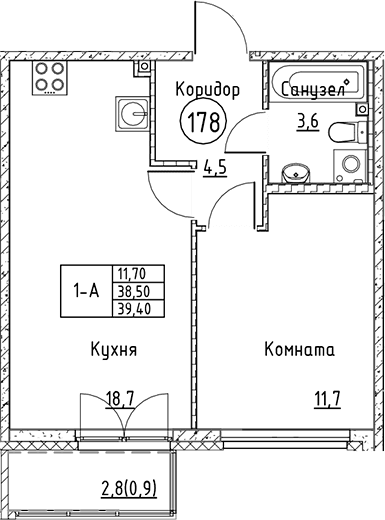 Планировка квартиры