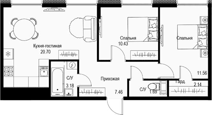 Планировка квартиры