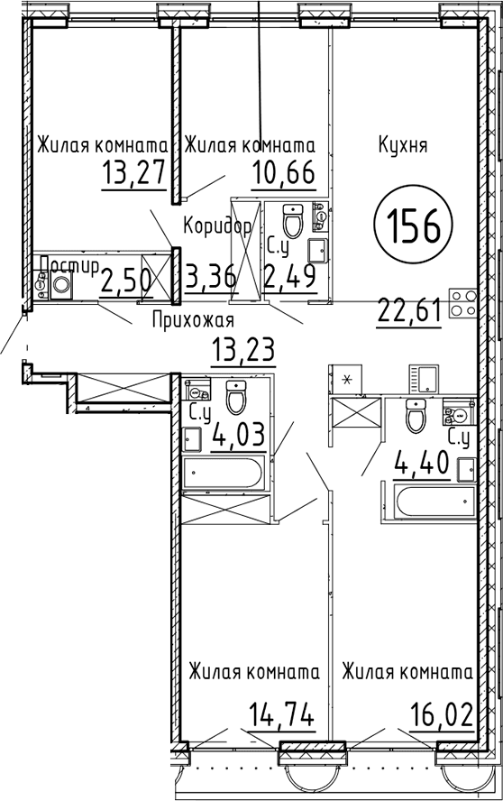 Планировка квартиры