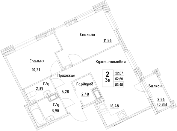 Планировка квартиры